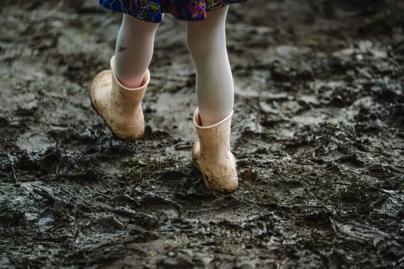 Let Them Get Dirty: The Surprising Science Behind Mud Puddle Play